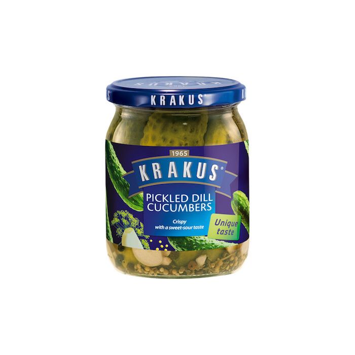 KRAK CUCUMBERS IN DILL   490G