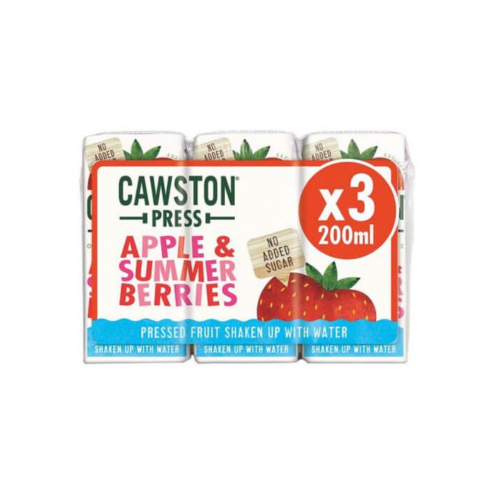 C/P KIDS APPLE & SUMMER BERRY MULTI PACK 6X(3X200ML)