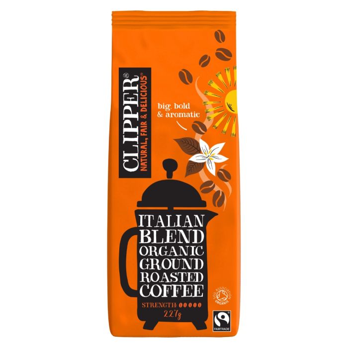 CT FT ORG ITALIAN BLEND ROAST & GROUND 1 X 227G