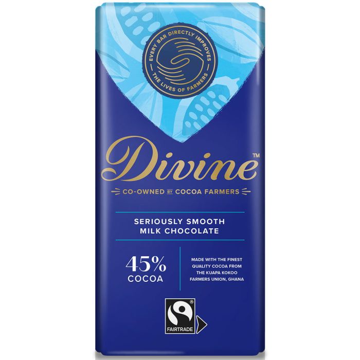 DIVINE 45% MILK CHOCOLATE 5X90G