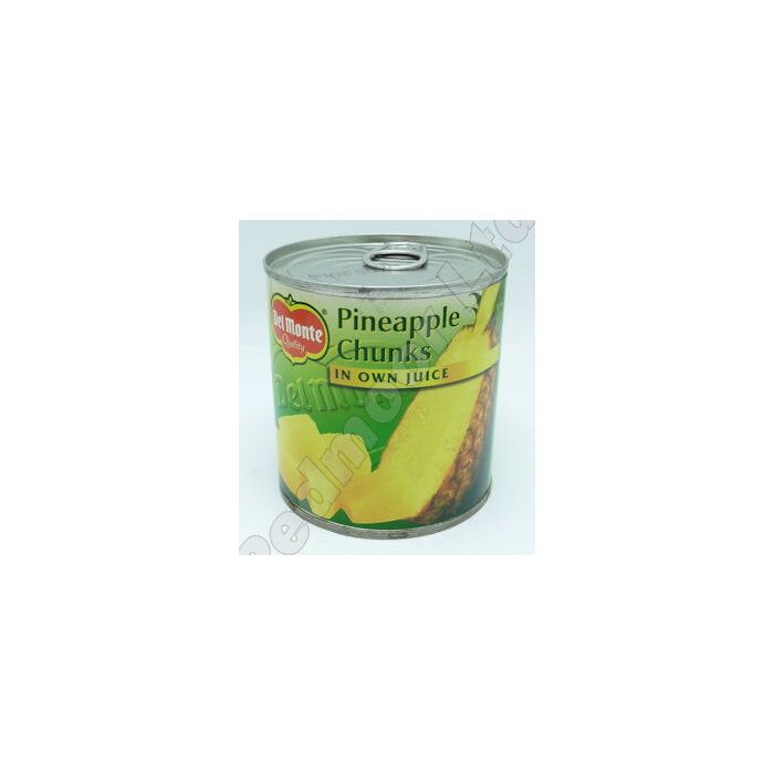 DEL MONTE PINEAPPLE CHUNKS IN JUICE 6 X 432G