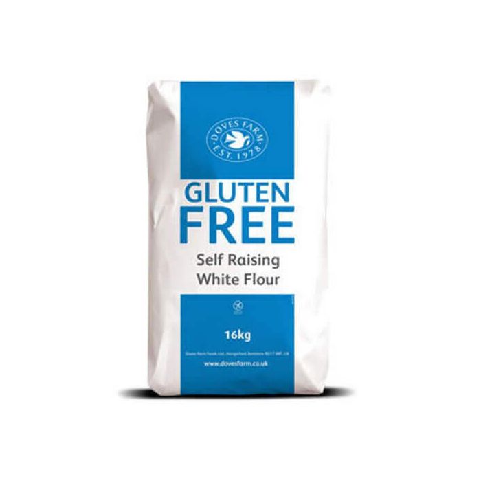 DOVES GLUTEN SELF RAISING WHITE FLOUR 16KG