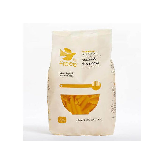 DOVES MAIZE & RICE PENNE PASTA 1 X 500G