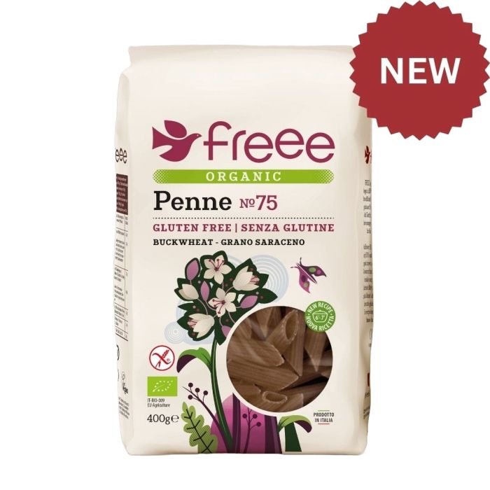 DOVES ORGANIC BUCKWHEAT PENNE PASTA G/F 8 X 400G