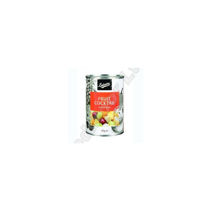 EC FRUIT COCKTAIL IN FRUIT JUICE 1 X 411G