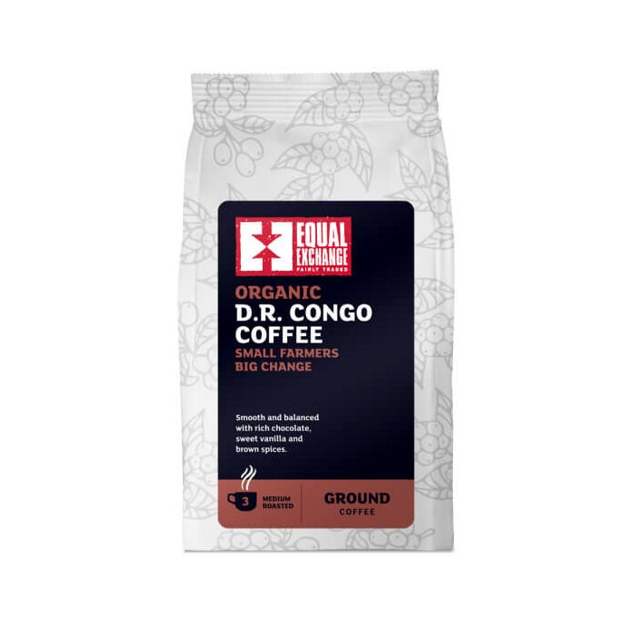 EE ORG DR CONGO GROUND COFFEE 8 X 200G