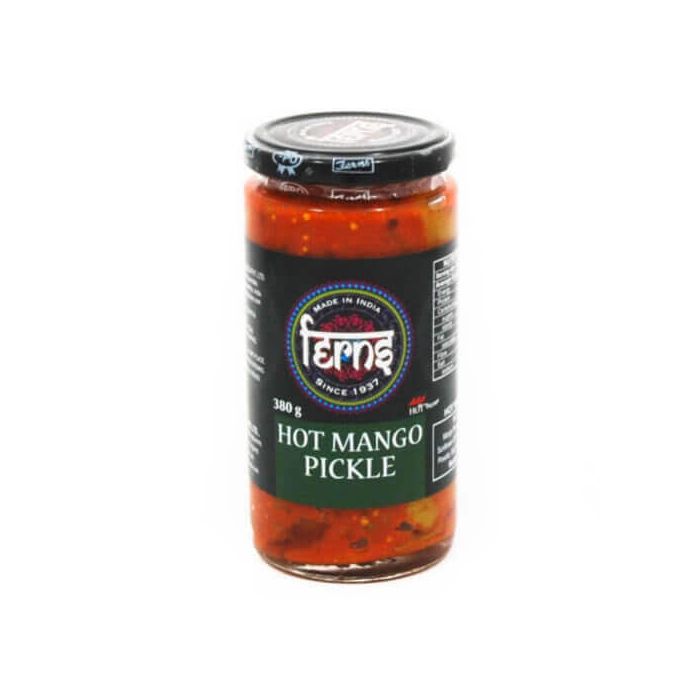 FERNS HOT MANGO PICKLE 380GM X 6