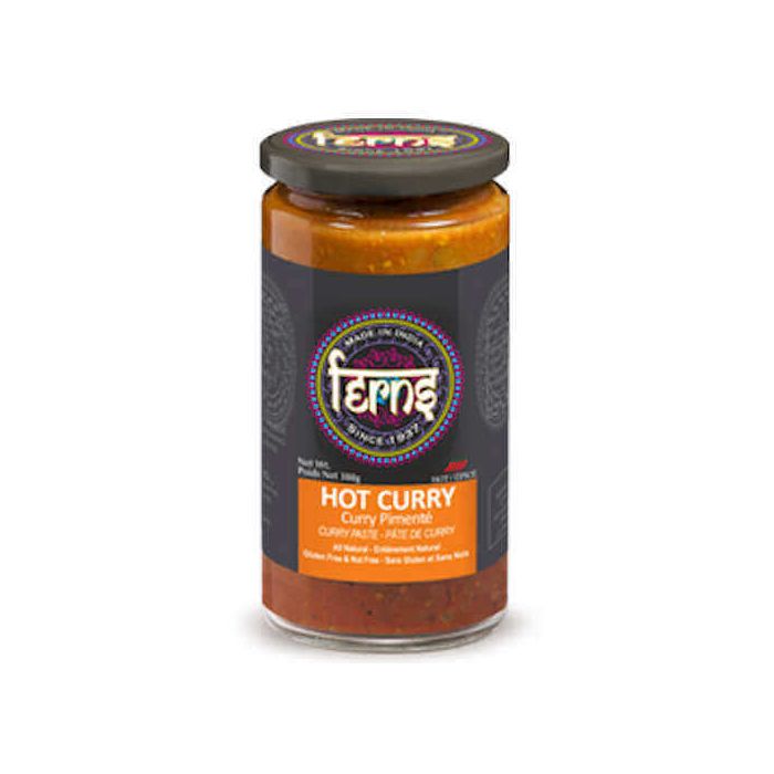 FERNS CURRY PASTE HOT 380GM X 6