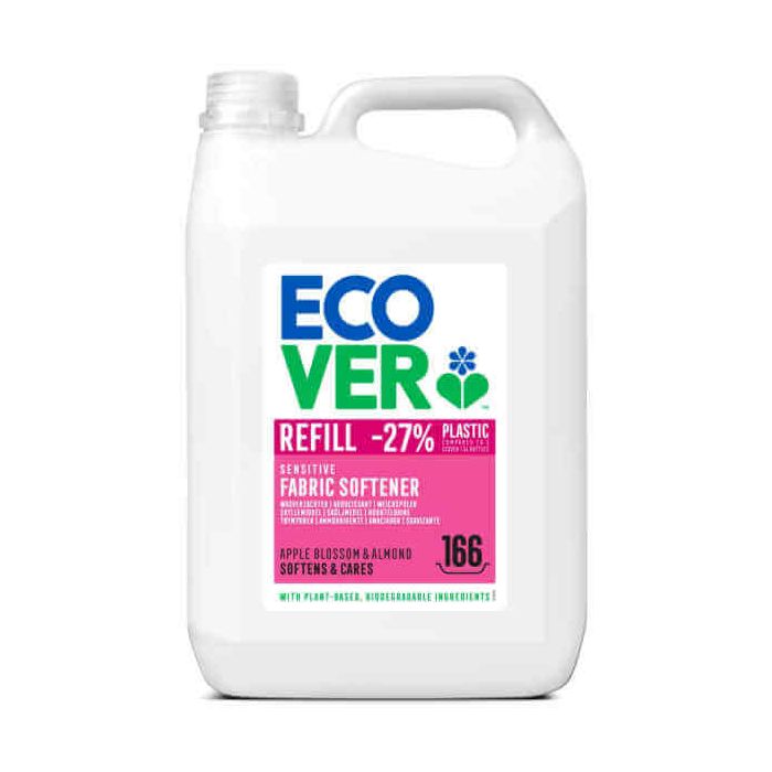 ECOVER FABRIC CONDITIONER APPLE BLOSSOM & ALMOND 4X5L