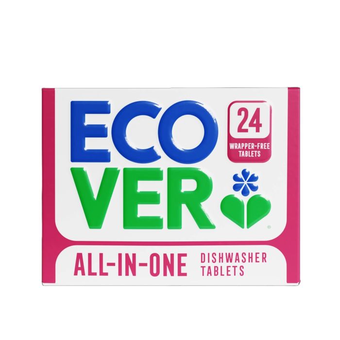 ECOVER ALL IN ONE DISHWASHER TABLETS 1 X 24 x 20g