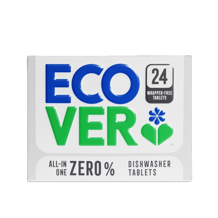 ECOVER ALL IN ONE ZERO DISHWASHER TABLETS 1 X 24 x 20g