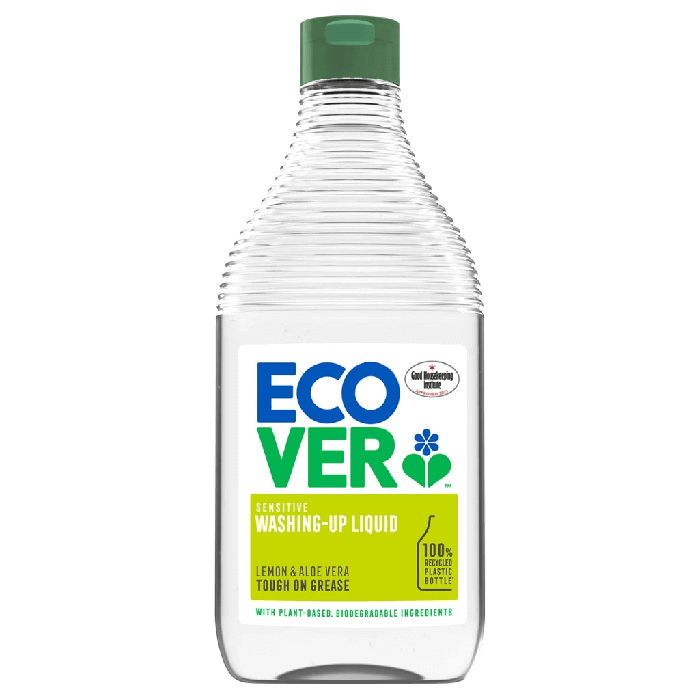 ECOVER WASHING UP LIQUID (LEMON) 1X450ML