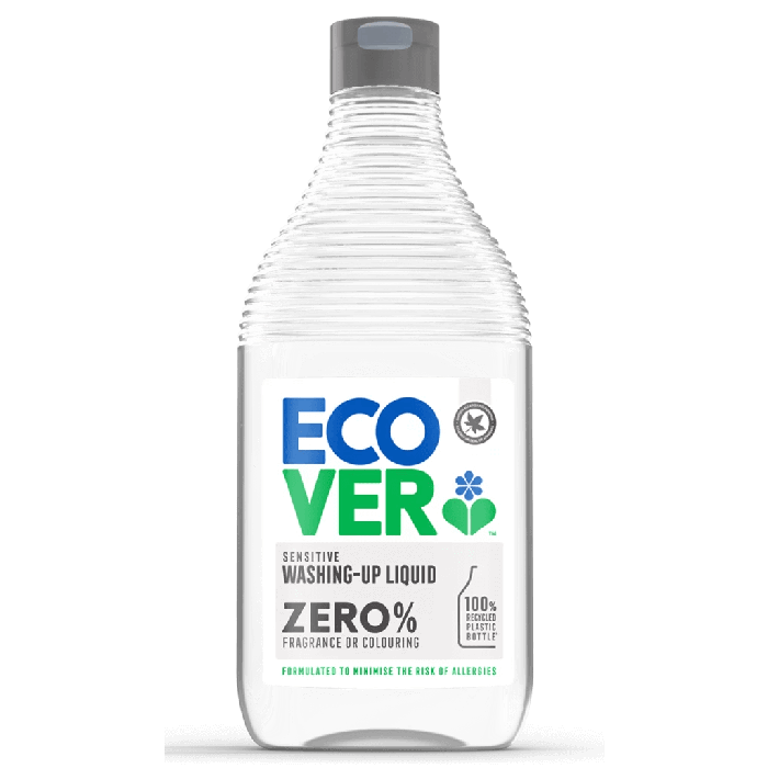 ECOVER ZERO WASHING UP LIQUID 8 X 450ML