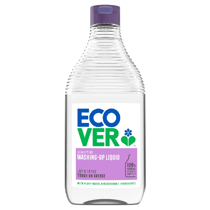 ECOVER WASHING UP LIQUID LILY & LOTUS 8X450ML