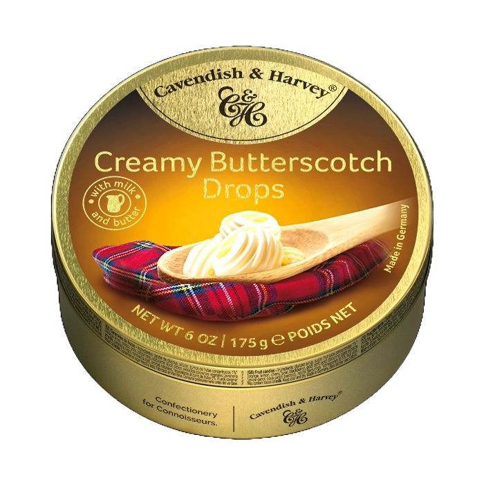 C&H BUTTERSCOTCH DROPS 1 X 175G