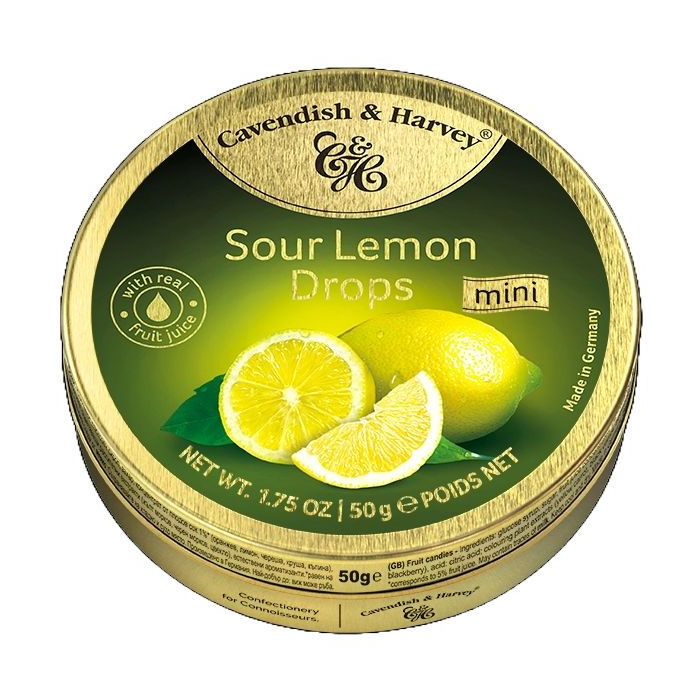 C&H SOUR LEMON DROPS 1 X 200G