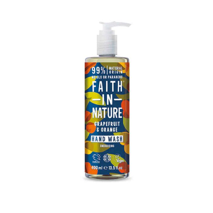 FAITH GRAPEFRUIT & ORANGE HAND WASH 400ML X 1