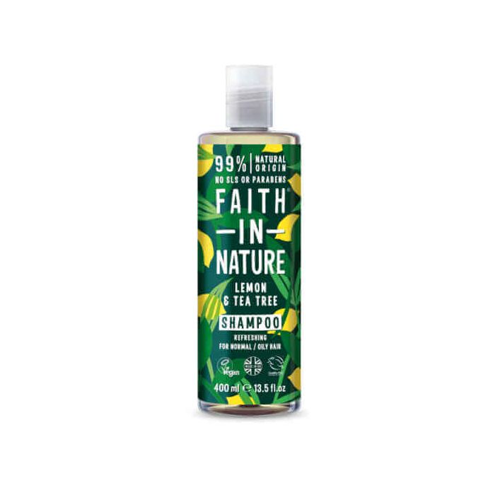 FAITH LEMON & TEA TREE SHAMPOO 400ML X 6