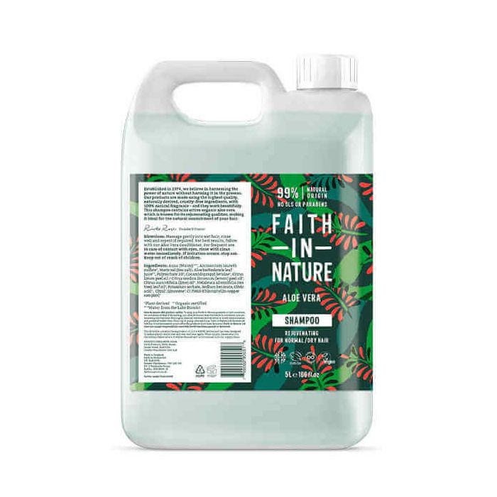 FAITH SHAMPOO ALOE VERA 5LTR