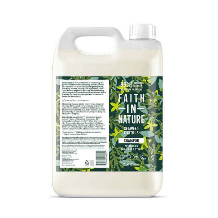 FAITH SHAMPOO SEAWEED 5LTR