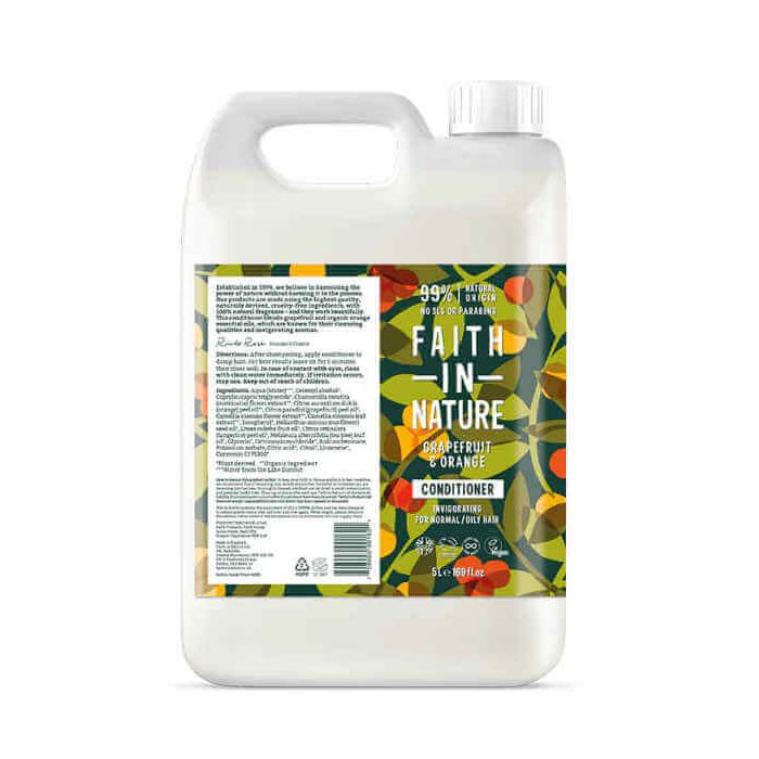 FAITH CONDITIONER GRAPEFRUIT & ORANGE 5LTR