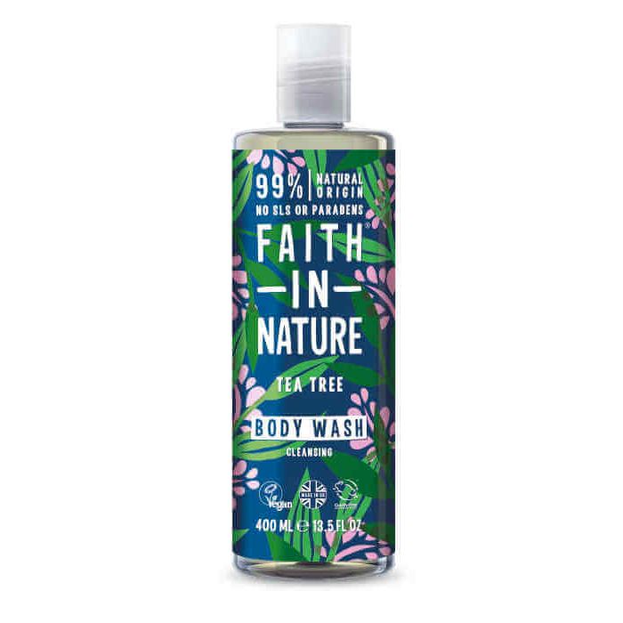 FAITH T/TREE SHOWER GEL/FOAM BATH 400ML X 6