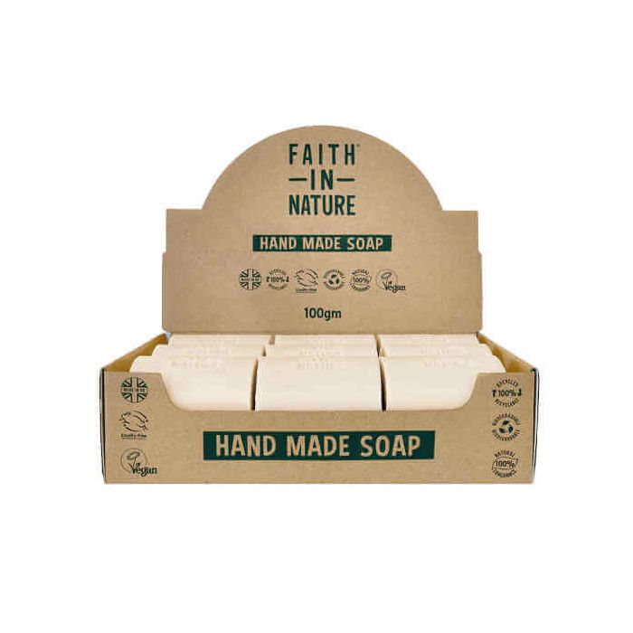 FAITH COCONUT SOAP (BULK) 100G X 18 X 1