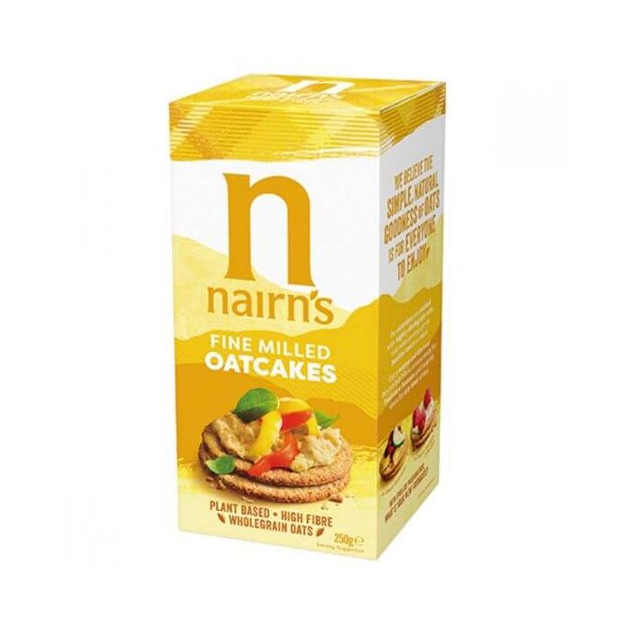 NAIRNS FINE MILLED OATCAKES 218G