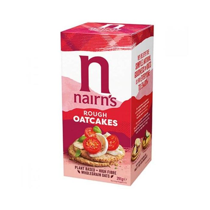 NAIRNS TRAD ROUGH OATCAKES 10X291G