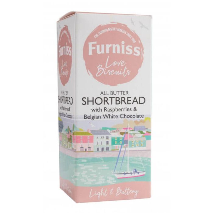 FURNISS NEW SHORTBREADS - RASPBERRIES & BELGIAN CHOCOLATE 12X200G