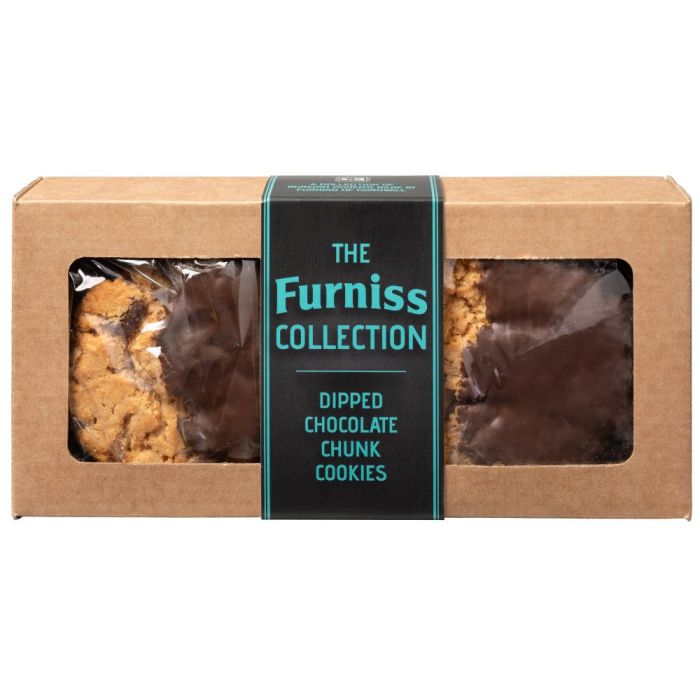 FURNISS NEW DIPPED CHOCOLATE CHUNK COOKIES 1 X 300g
