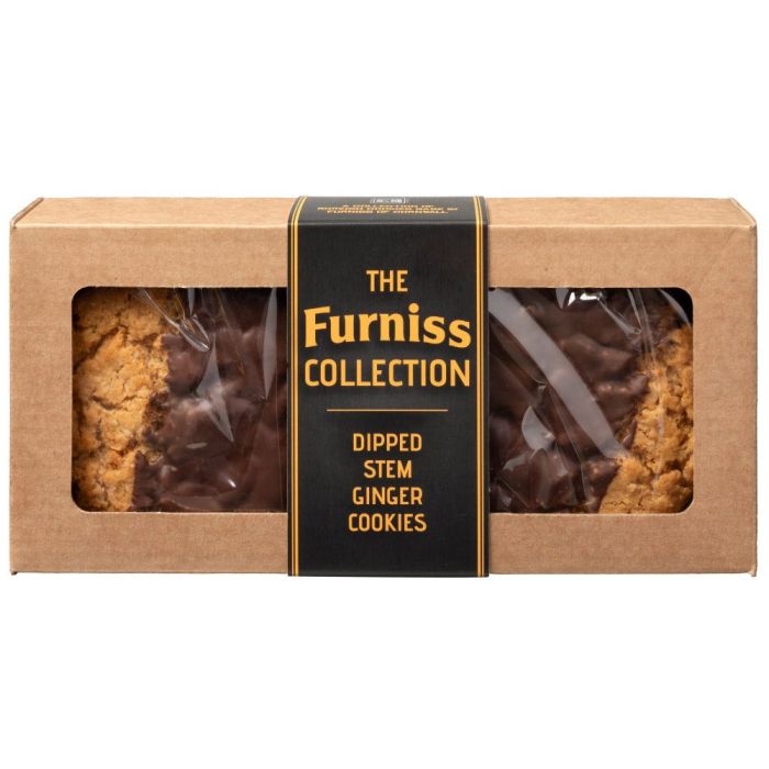 FURNISS NEW DIPPED STEM GINGER COOKIES 1 X 300g