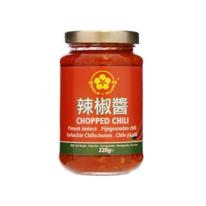 GOLD PLUM MINCED RED CHILLI 1 X 220G
