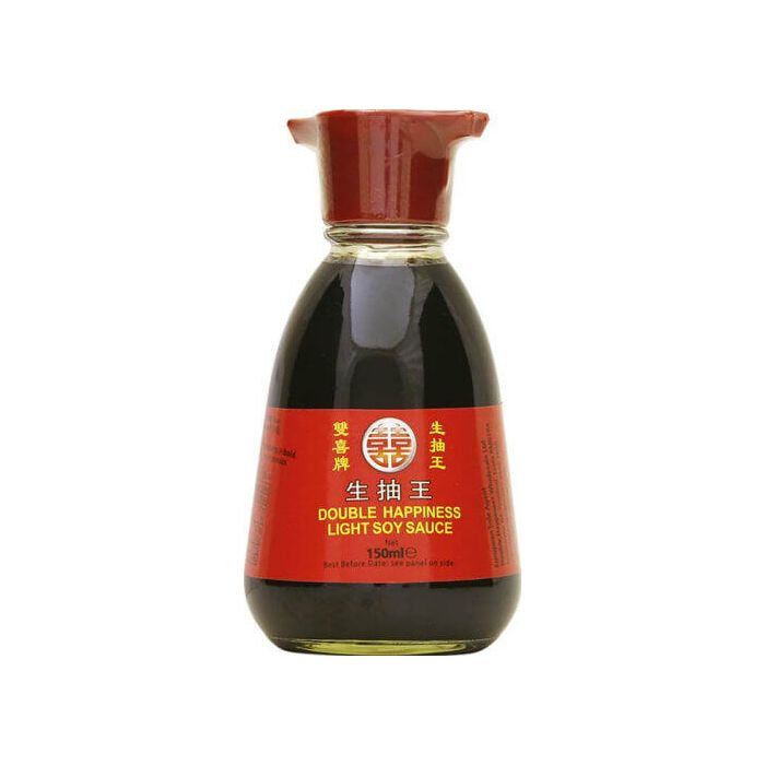 DOUBLE HAPPINESS LIGHT SOY SAUCE 12 X 150ML