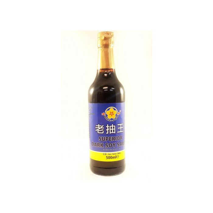 GOLD PLUM SUPERIOR DARK SOY SAUCE 6 X 500ML