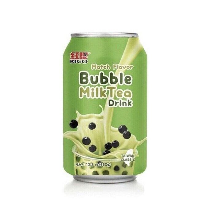 RICO BUBBLE MATCHA DRINK 6 X 350ML