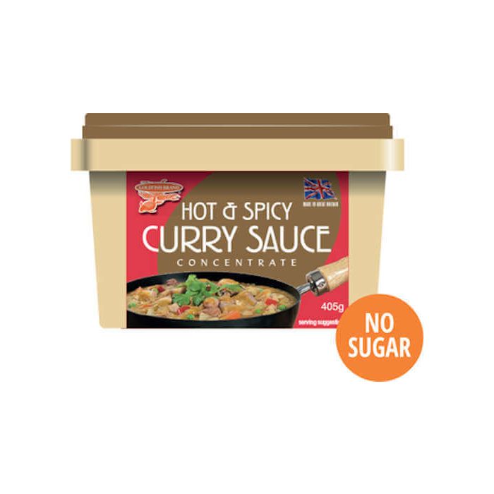 GOLDFISH CHINESE HOT SPICY  CURRY SAUCE 12 X 405G