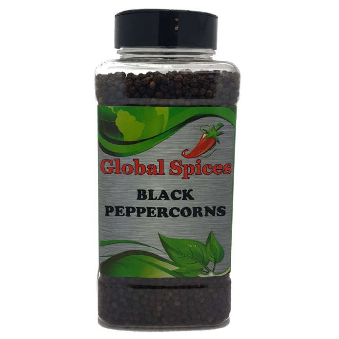 PEPPERCORNS BLACK JAR 500G