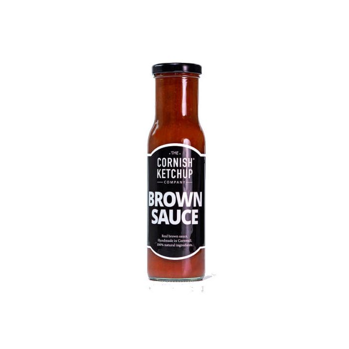 CORNISH KETCHUP BROWN SAUCE 1 X 250ML