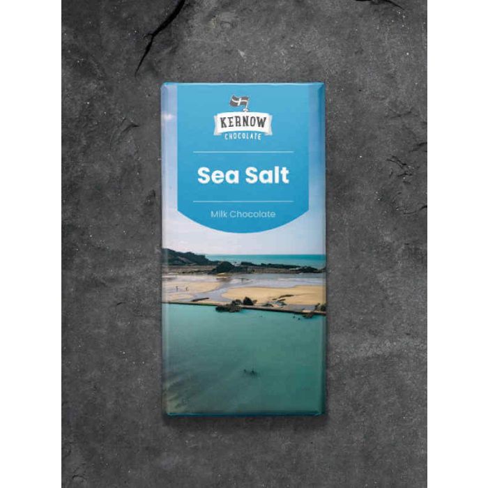 KERNOW MILK SEA SALT CHOC 5 X 100G