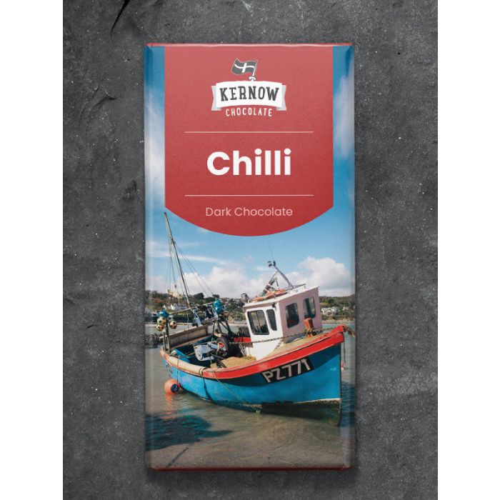 KERNOW DARK CHILLI CHOC 20X100G