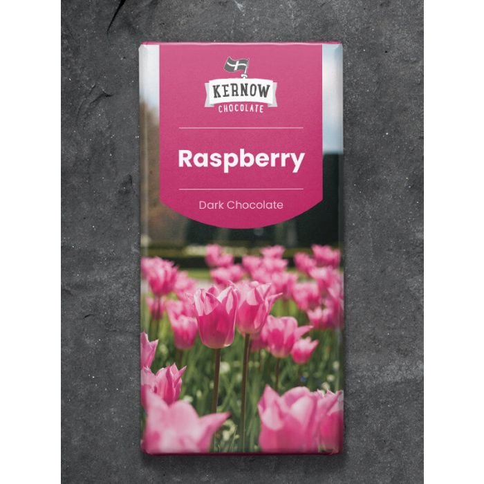 KERNOW DARK RASPBERRY CHOC 5 X 100G