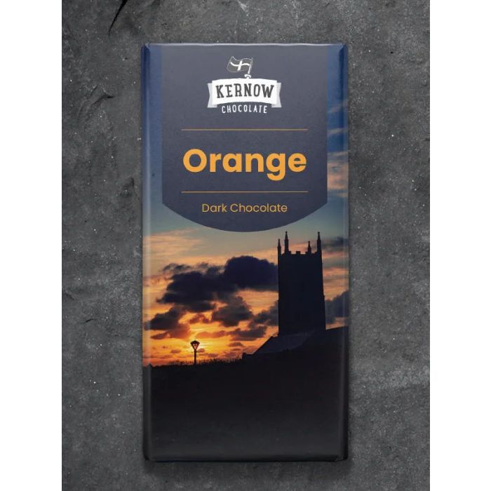 KERNOW DARK ORANGE CHOC 5 X 100G