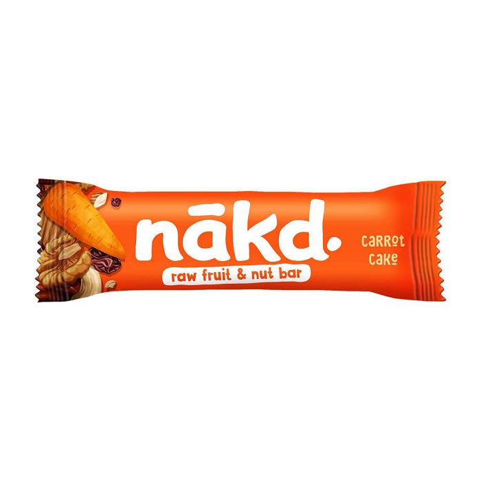 NAKD GF CARROT CAKE BAR 18X35G X 1