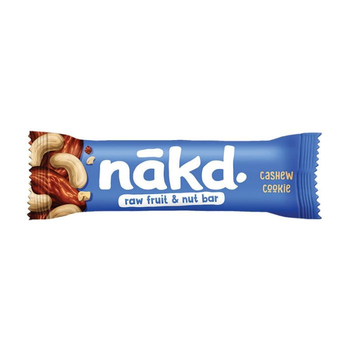 NAKD G/F CASHEW COOKIE F/NUT BAR 35GX18 X 1