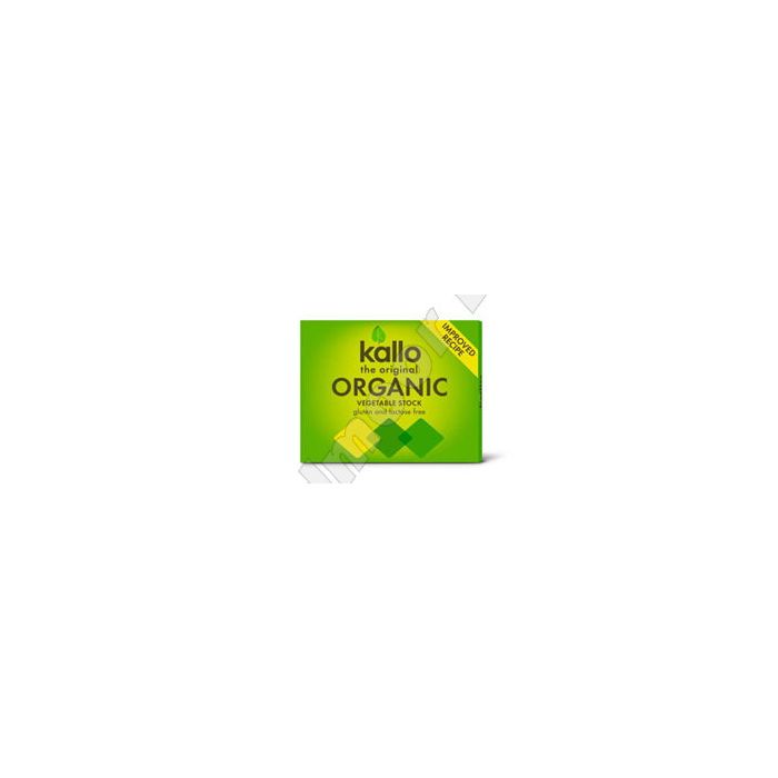 KALLO ORG VEGETABLE STOCK CUBES 1X66G