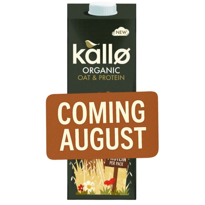KALLO ORGANIC OAT & PROTEIN MILK 6 X 1LTR
