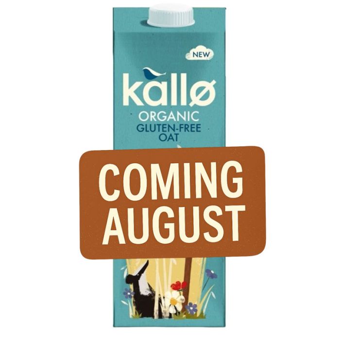 KALLO ORGANIC GLUTEN-FREE OAT MILK 6 X 1LTR