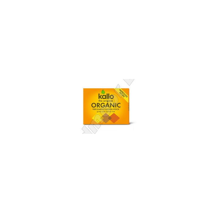 KALLO ORG CHICKEN STOCK CUBES 1X66G