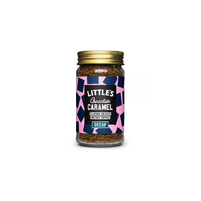 LITTLES DECAF CHOCOLATE CARAMEL INSTANT COFFEE 6 X 50G